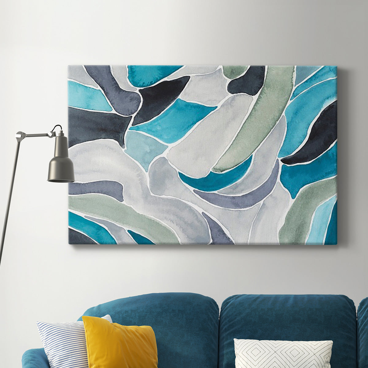 Subtle Billows I - Canvas Art Print