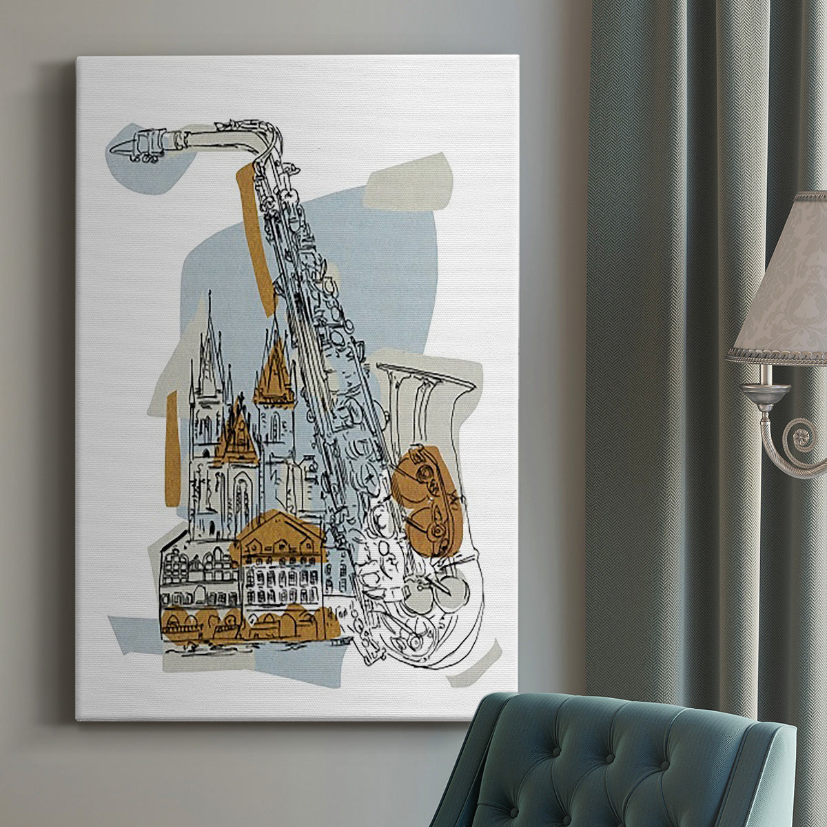 Rehearsal II - Canvas Art Print