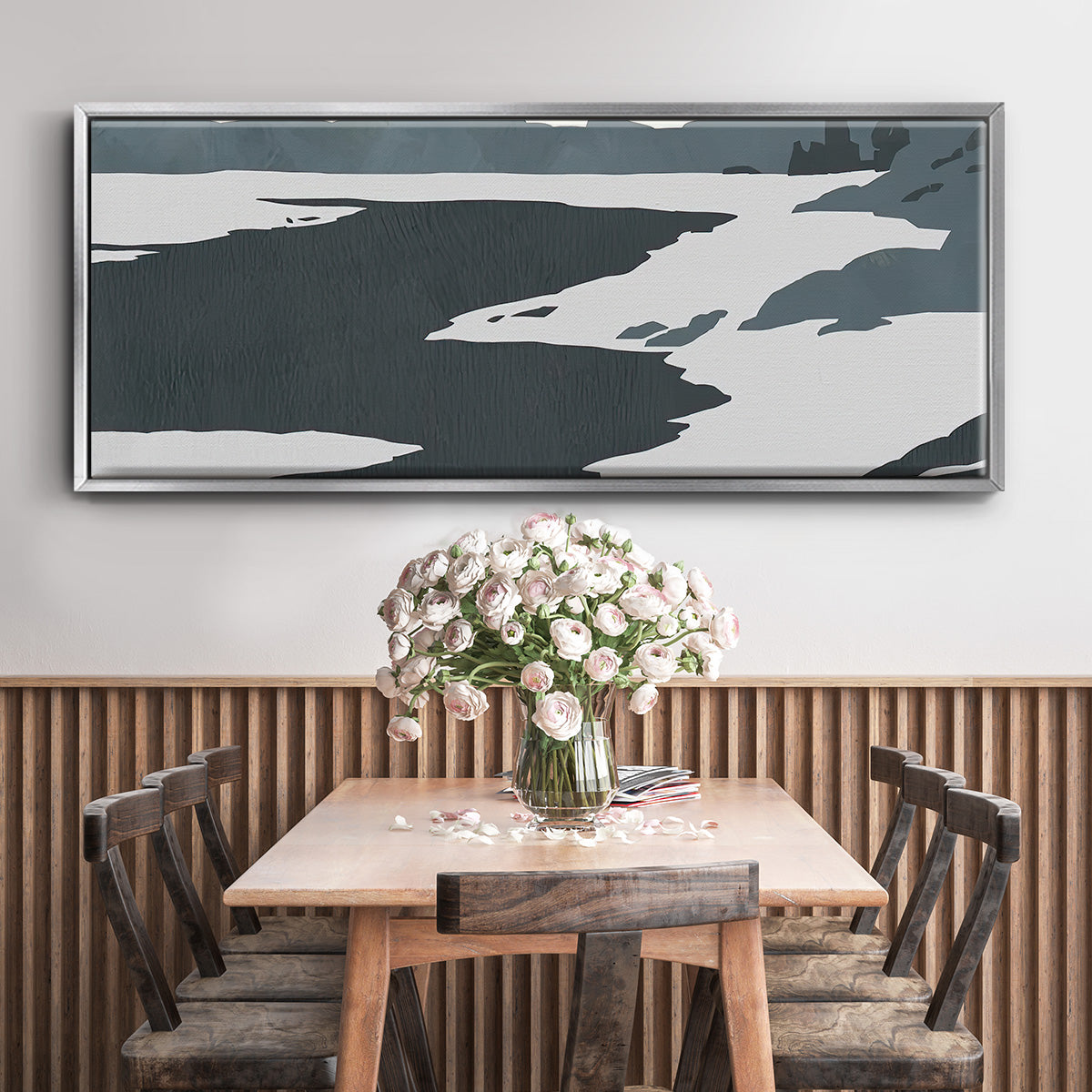 Cutter Island IV - Floater Framed Canvas Print