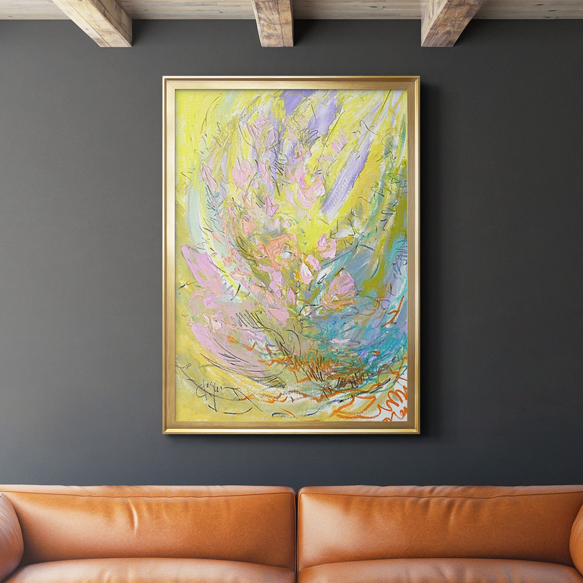 Approaching Equinox - Modern Framed Canvas Print