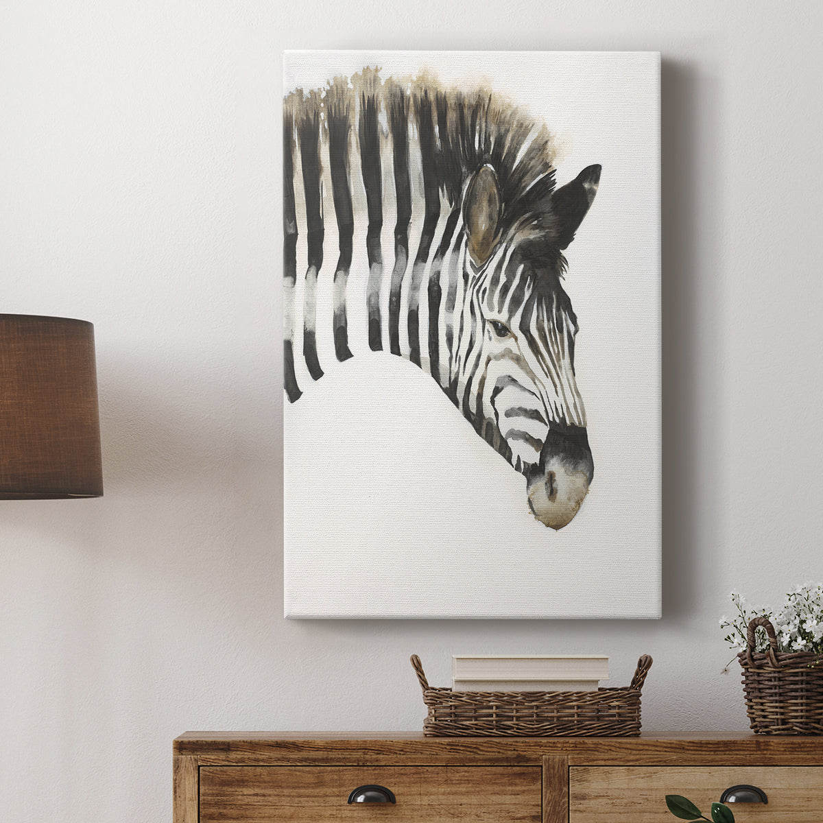 Zebra Stripes - Canvas Art Print