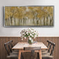 Golden Spring - Floater Framed Canvas Print