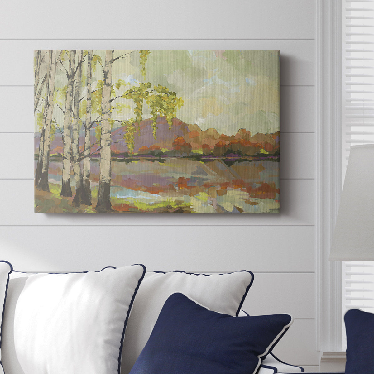 Birch Stand - Canvas Art Print