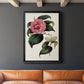 Pink Floral Mix III - Modern Framed Canvas Print