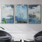 Coastal Seas I - Floater Framed Canvas Set