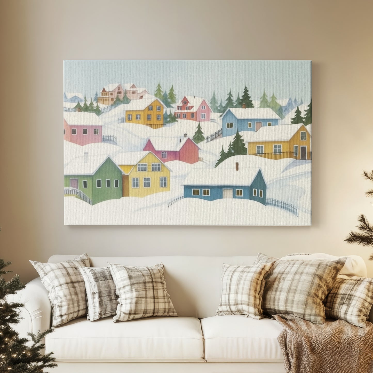 Silver Carol II - Canvas Art Print