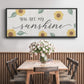 You Are My Sunshine - Floater Framed Canvas Print