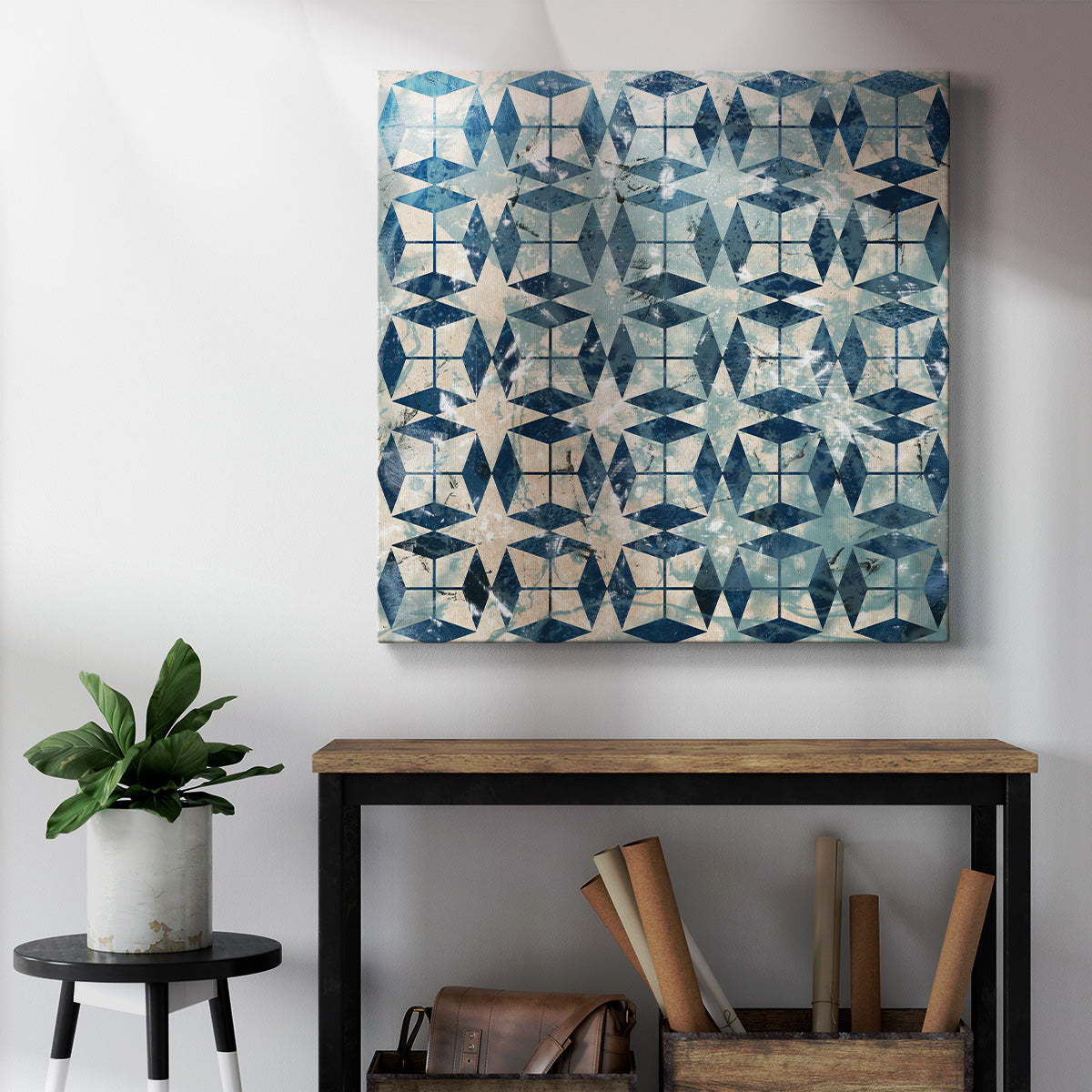 Tile-Dye II - Canvas Art Print