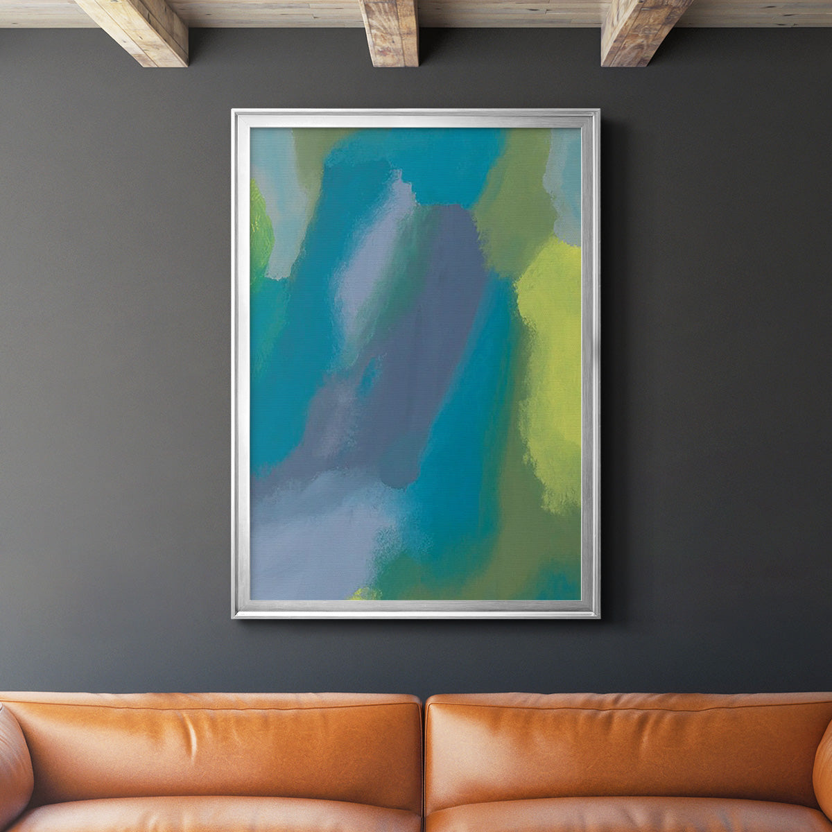 Lost in Memories I - Modern Framed Canvas Print