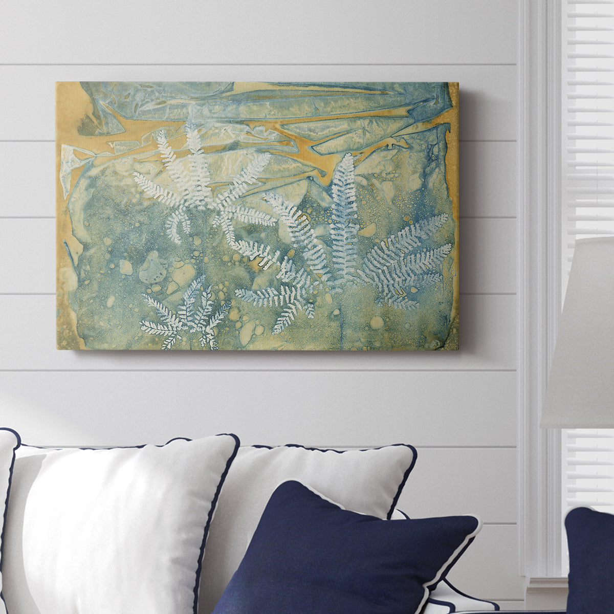 Floating Ferns - Canvas Art Print