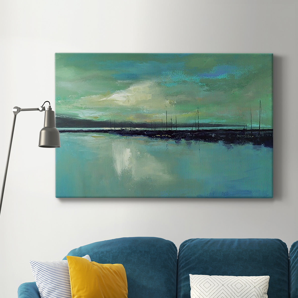 Harbor Light Premium Gallery Wrapped Canvas - Ready to Hang