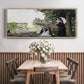 Garden House on the Zaan, Zaandam, 1871 - Floater Framed Canvas Print