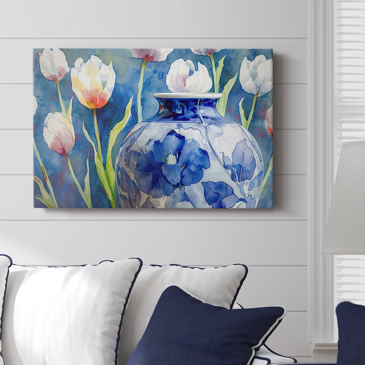 Floral Watercolor LII - Canvas Art Print