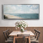 Beach View - Floater Framed Canvas Print