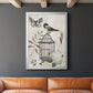 Vintage Menagerie II - Modern Framed Canvas Print