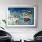 Warm Holiday Memories - Modern Framed Art Print