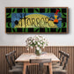 Halloween Trick or Treaters Collection D - Floater Framed Canvas Print