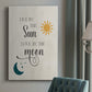 Sun and Moon Premium Gallery Wrapped Canvas - Ready to Hang