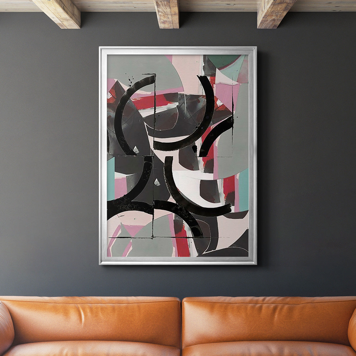 Cartissi Space II - Modern Framed Canvas Print