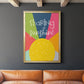 Sharing Sunshine - Modern Framed Canvas Print