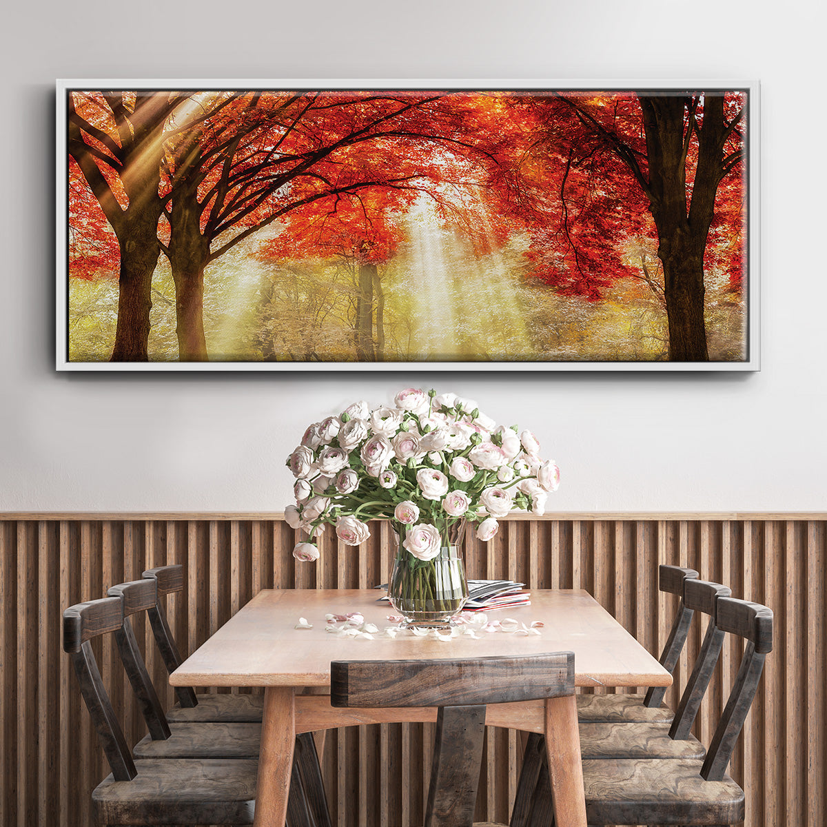 Everland - Floater Framed Canvas Print