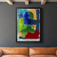 Brights Strokes II - Modern Framed Canvas Print