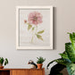 Soft Peony - Premium Canvas Framed in Barnwood - Ready to Hang