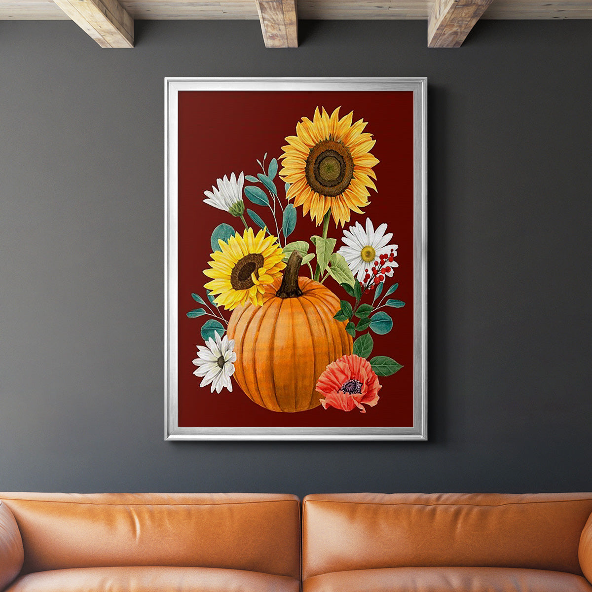 Beautiful Fall I - Modern Framed Canvas Print