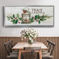 Rustic Peace - Floater Framed Canvas Print
