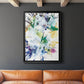 Like An Iris II - Modern Framed Canvas Print