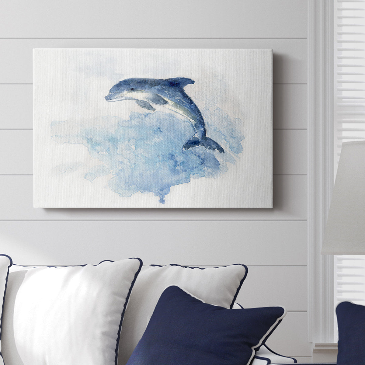 Wave Jumping - Canvas Art Print