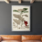 Leaves & Berries I - Modern Framed Canvas Print