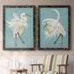 Heron Plumage III - Premium Framed Canvas 2 Piece Set - Ready to Hang