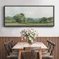 Vintage Landscape Sketch I - Floater Framed Canvas Print