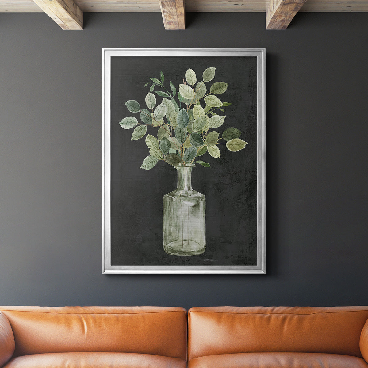 Artisanal Bouquet II - Modern Framed Canvas Print