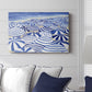 Candy Bowl Prussian Blue - Canvas Art Print