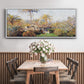 Small Country Farm in Bordighera, 1884 - Floater Framed Canvas Print