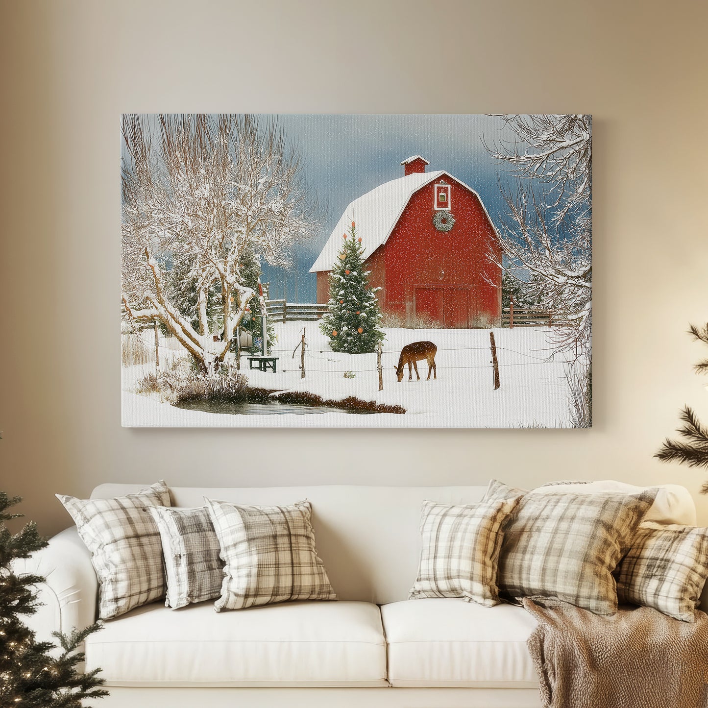 Silver Fir Promise - Canvas Art Print
