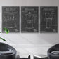 Morning Routine IV - Floater Framed Canvas Set