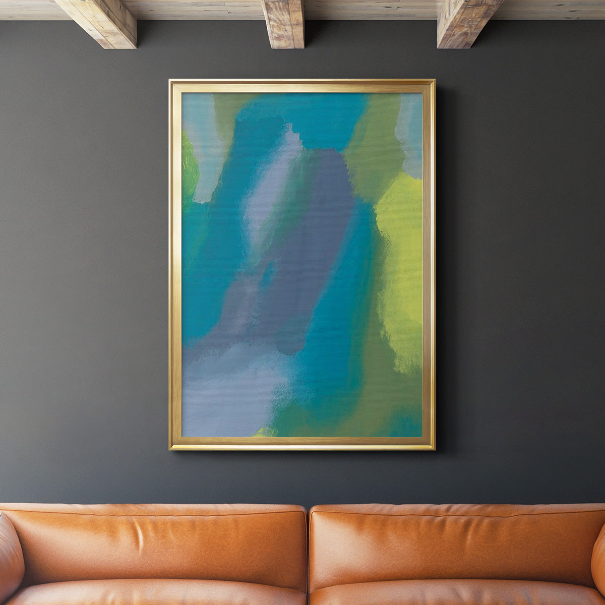 Lost in Memories I - Modern Framed Canvas Print