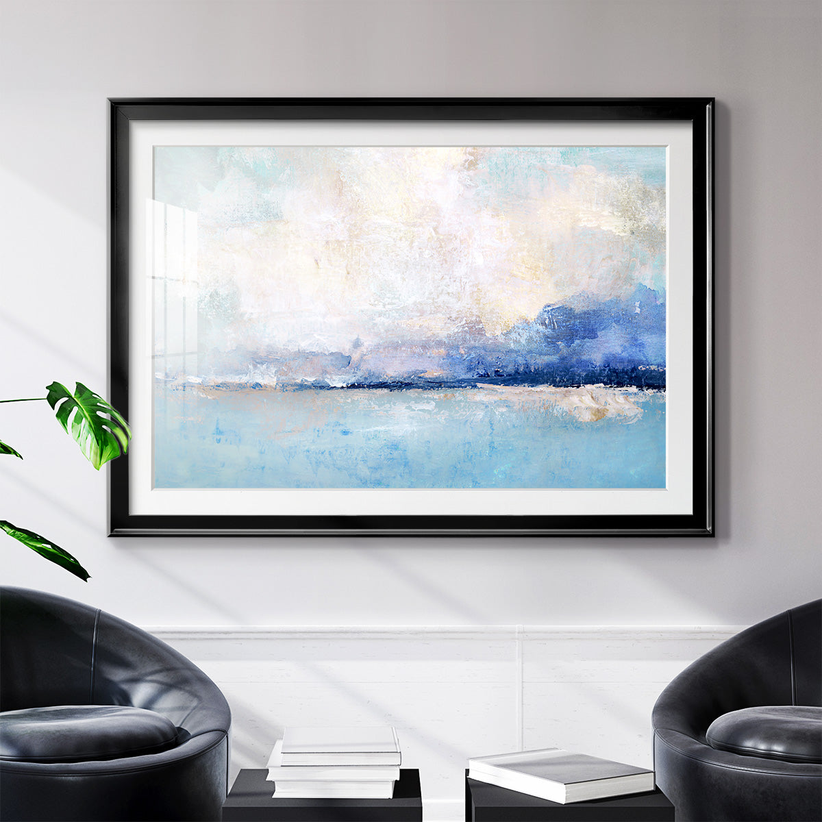 Symphony Bay - Modern Framed Art Print