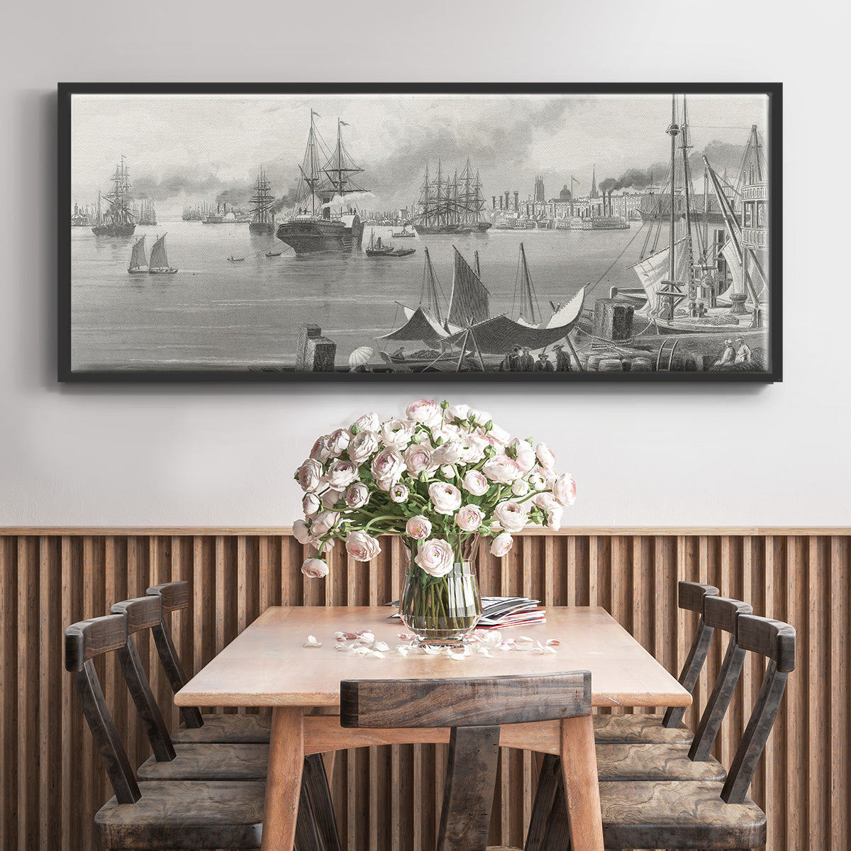 New Orleans - Floater Framed Canvas Print