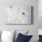 Grey Floral Painting XCIV - Canvas Art Print