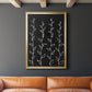 Ivory Vines I - Modern Framed Canvas Print