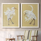 Heron Plumage V - Premium Framed Canvas 2 Piece Set - Ready to Hang