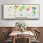 Happy Hour Cocktails - Floater Framed Canvas Print