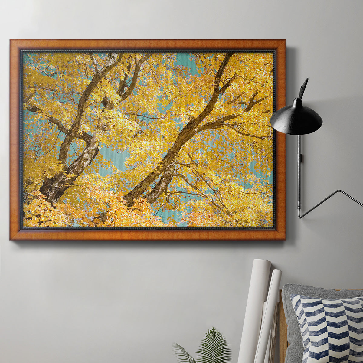 Autumn Tapestry V Premium Framed Canvas- Ready to Hang