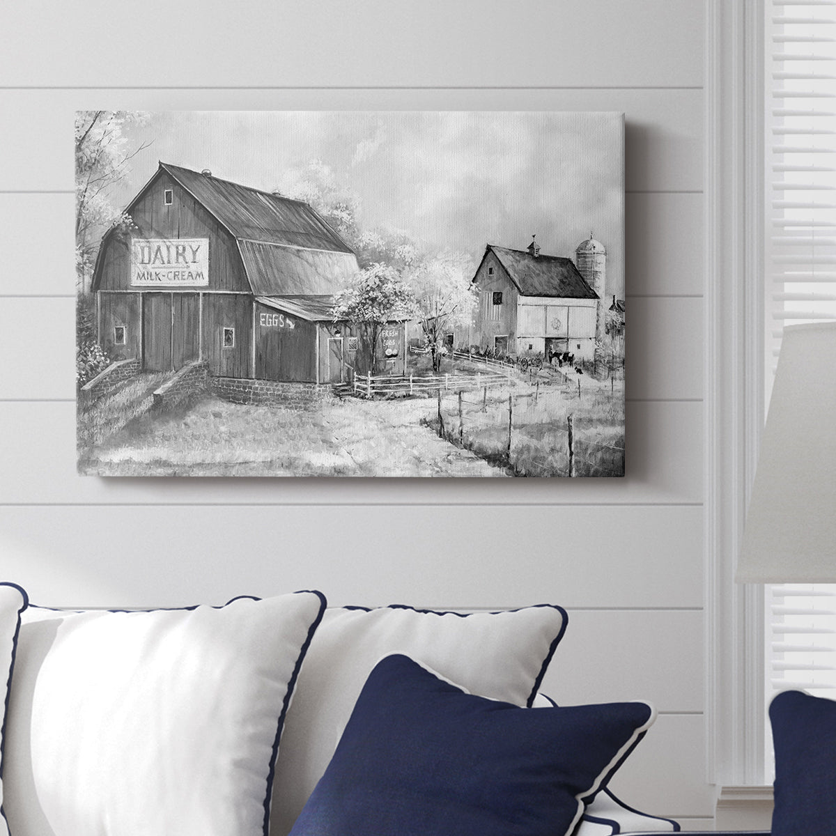 Day at the Farm - Canvas Art Print