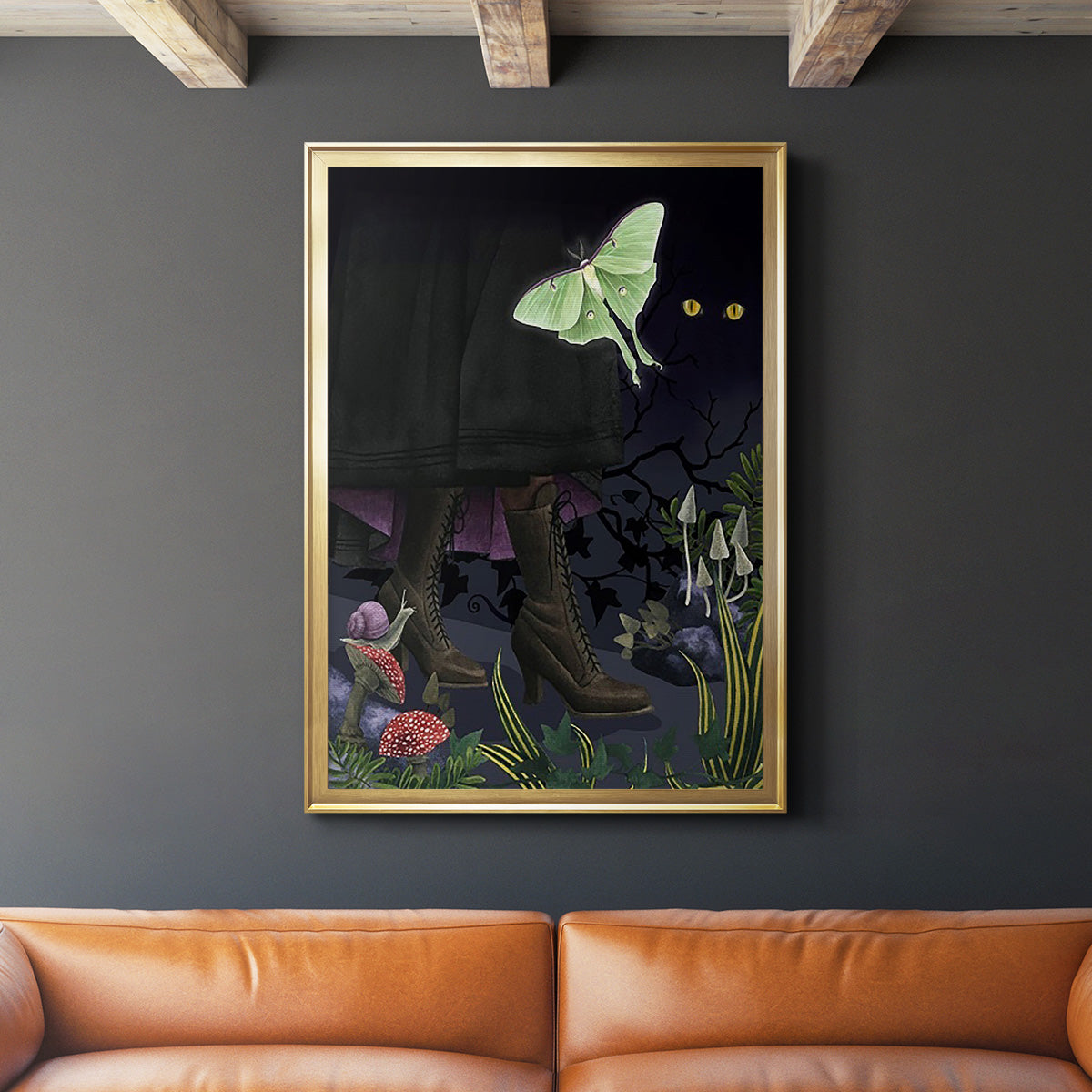 Hallowed Forest I -  Framed Canvas Print