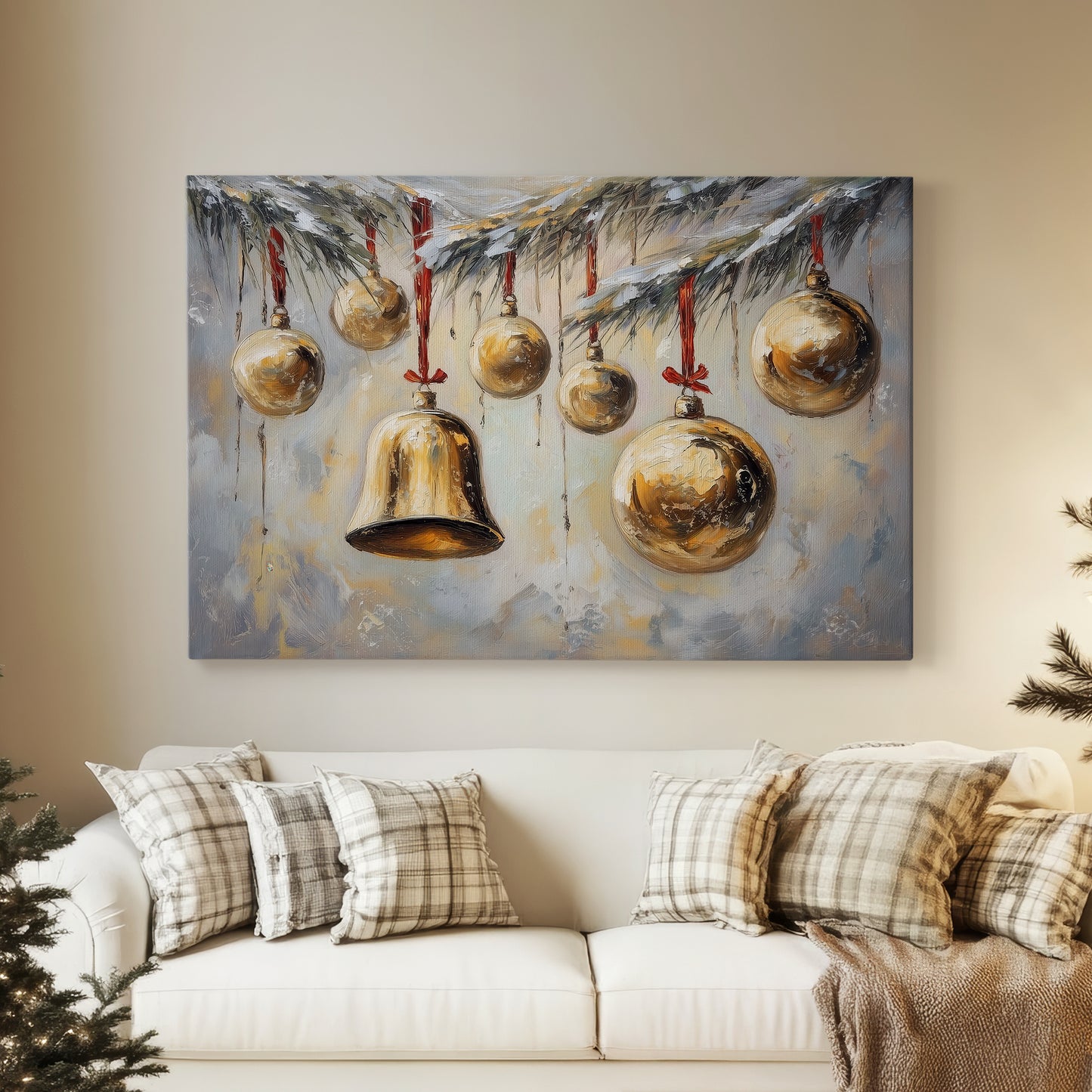 Dusk of Warm Lantern Night - Canvas Art Print